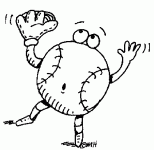 baseball Trying to catch