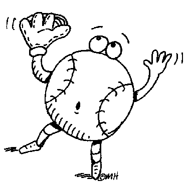 baseball Trying to catch